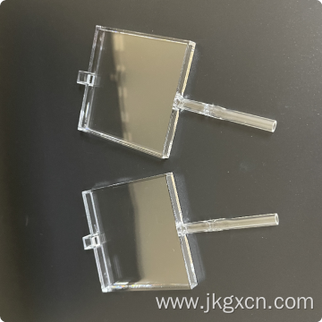 Quartz vapor cells with stem